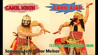 SANGGAR SENI SEKAR MEKAR// TURORIAL RIAS & BUSANA CAKIL KIKI DAN CAKIL AJAK