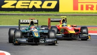 Jules Bianchi vs Christian Vietoris, 2011 GP2 Silverstone