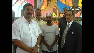 Largest Painting by Mouth 2007 I R.Rajendran I Founder Assist World Records I Part 2