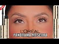 WOW! *new* L'OREAL VOLUMINOUS PANORAMA MASCARA + ALL DAY WEAR *fine/flat lashes* | MagdalineJanet