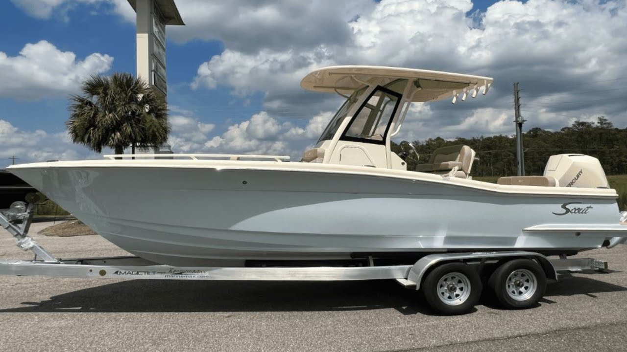 2024 Scout 240 XSF | MarineMax Charleston - YouTube