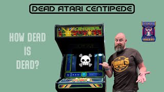 💀DEAD💀 Original Atari Centipede Arcade Pickup - Easy Fix? 🐛🔧