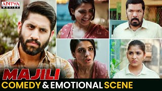 Majili Comedy & Emotional Scene | Hindi Dubbed Movies | Naga Chaitanya, Samantha | Aditya Movies