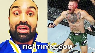 PAULIE MALIGNAGGI REACTS TO CONOR MCGREGOR BREAKING LEG & TKO LOSS TO POIRIER: "WEEKEND AT CONOR'S"