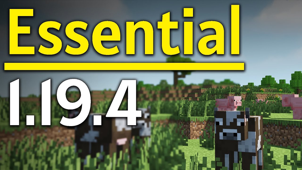 How To Download Install Essential Mod In Minecraft 1 19 4 Youtube