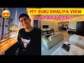 MY BURJ KHALIFA VIEW APARTMENT in DUBAI !!