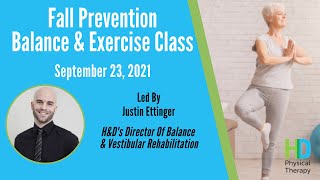 Fall Prevention Week: Balance & Exercise Class