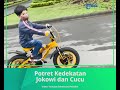 potret kedekatan presiden jokowi dan jan ethes rasanya baru kemarin saya timang timang