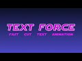Text Force for After Effects