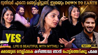 Dulquer Is Down To Earth Person? | Mythili Life Is Beautiful | Crisis In Life | Milestone Makers