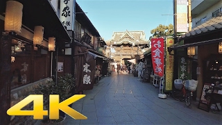 Walking around Shibamata, Tokyo - Long Take【東京・柴又/帝釈天】 4K