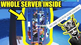asimo CAGED THE ENTIRE SERVER!!! | Roblox Jailbreak Winter Update