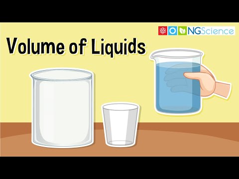 How can you change the shape and volume of a liquid?