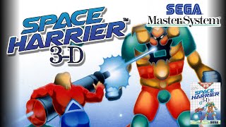 スペースハリアー３Ｄ (ＵＳ版) プレイ動画 / Space Harrier 3-D (SMS / Sega Mark3) Playthrough