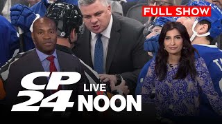 Toronto Maple Leafs have fired head coach Sheldon Keefe | CP24 Live at Noon for May. 9, 2024