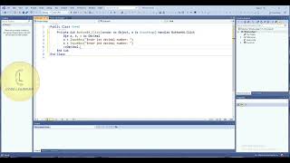 VB.NET | Decimal functions 'add() - user input' | CodeLearning