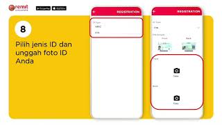 How to sign up eRemit Singapore EKYC-Bahasa