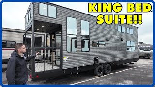 BEST No Slide Destination Trailer! 2025 Forest River Timberwolf 20OG