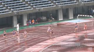 2012年7月14日国体最終予選　少年女子Ｂ２００ｍ決勝