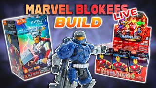 BLOKEES Marvel INFINITY SAGA Heroes Wave One Unboxing + Build LIVE