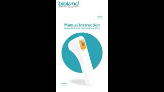 Thermometer Bioland E122 Instruksi Manual