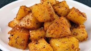 Garlic Cumin Potatoes蒜香孜然土豆【甜秋姐美食】