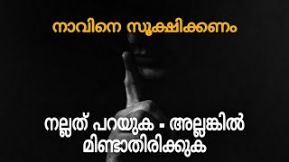 നാവിനെ സൂക്ഷിക്കണം || by ansar nanmanda || malayalam islamic short speech ||