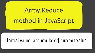 JavaScript Array Reduce 2021 |Callback function usage|Interview question | advanced Javascript