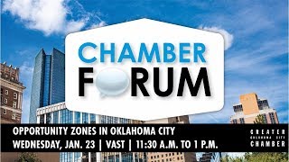 Chamber Forum 1-23-19 - Opportunity Zones