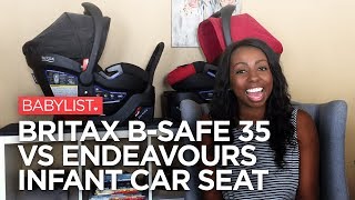 Britax Infant Car Seat Comparison: B-Safe 35 vs. Endeavours - Babylist