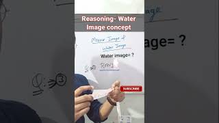 Reasoning Water Image tricks 🔥 | Question देखते ही Ans. | #shorts #sscchsl #reasoning