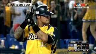 20190927 富邦悍將vs中信兄弟 致勝一擊 9局下 猛象打線在平手僵局下關鍵發威 藉由林智勝的再見安打贏得比賽 精彩打擊全紀錄和賽後mvp林智勝訪問