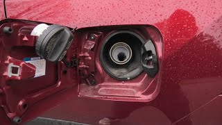 Toyota RAV4 (2019-2025): How To Open Gas / Fuel Tank Door?