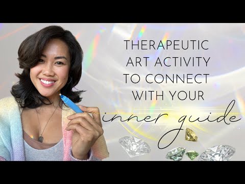 Art activity to connect with your inner guide