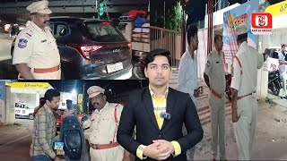 MBNR X Road Par Der Raat Police Ne Ki Vehicle Checking | 7h Tv News |