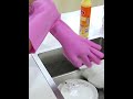 Magic Reusable Silicone Gloves With Wash Scrubber Dishwashing Gloves