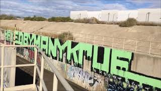 Sewer graffiti off Salt River; Phoenix, Arizona