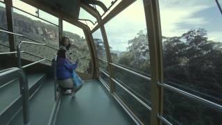 Scenic World Interactive Adventure - Scenic Cableway down to Jamison Valley