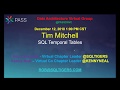 20181212 - SQL Temporal Tables by Tim Mitchell