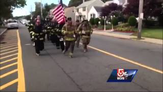 Salem firefighters run in memory of veteran