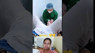 Mother struggling to deliver the baby, doctor helping to overcome this situation and help her#short