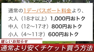 【必見】ディズニーチケットを1000円引きで購入する方法