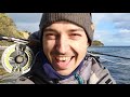 fishing brown trout in the baltic sea