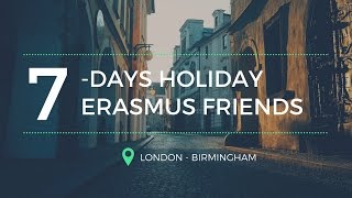 London Birmingham 2016 - Erasmus travel