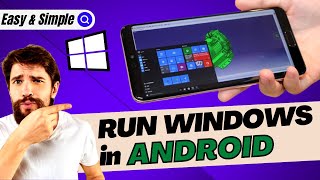 How to Install & Run Windows 10 on Android Phone | Use Computer in Mobile
