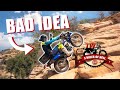 Riding Hard Enduro on Yamaha TW200's - 5 Miles of Hell