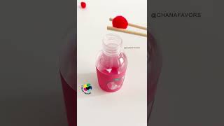 Kids Activity 🧩 | Pom Poms Fruit Bottles #printables #chanafavors #kidsactivities #colorsorting