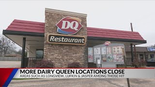 Dairy Queen to close 12 more restaurants in Texas, here's what we know
