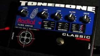 Radial Tonebone Classic Tube Distortion / Overdrive Pedal