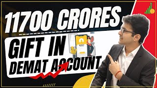 11700 crores received in demat account and earned profit 🤩 #shorts